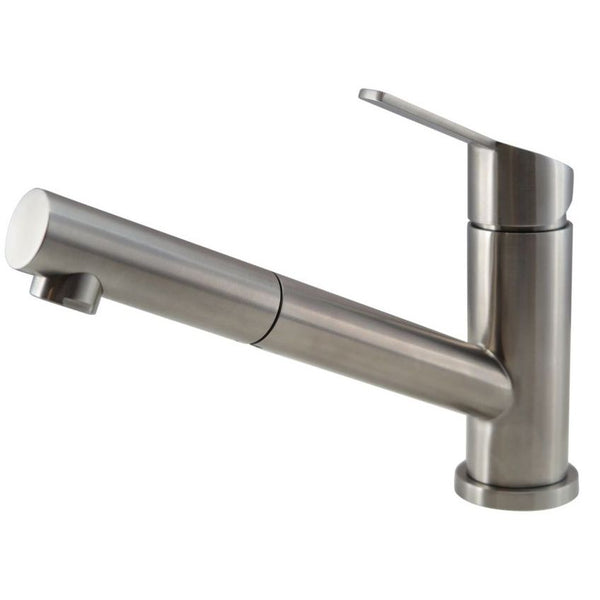 Mizzo Patro kitchen tap brushed steel