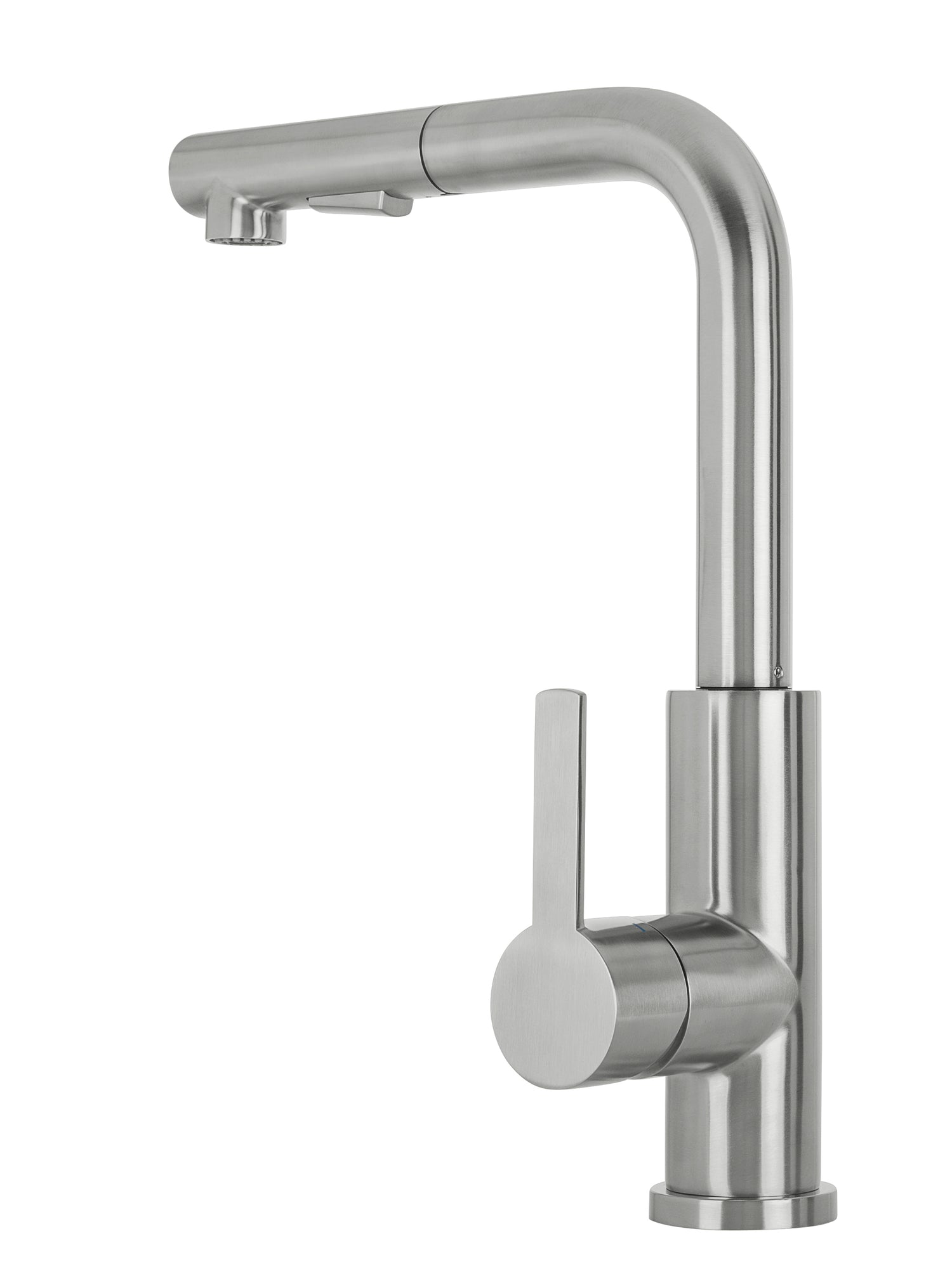 Stainless steel kitchen tap Mizzo Mauro with spray - brush function